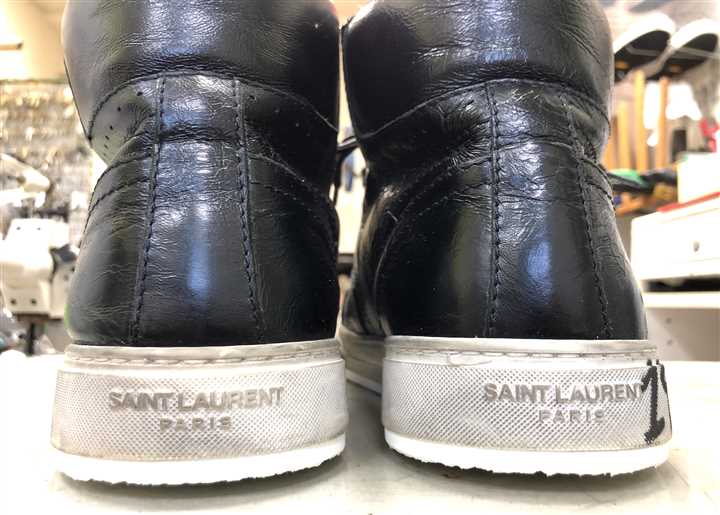 サンローランのスニーカーソール補強、7