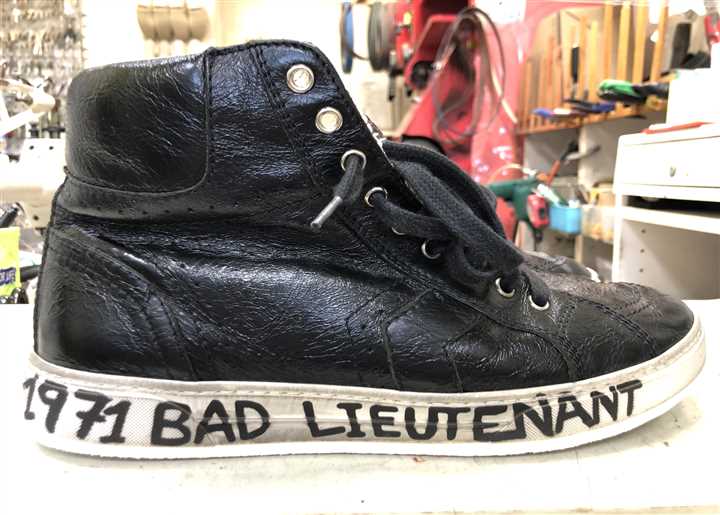 サンローランのスニーカーソール補強、8