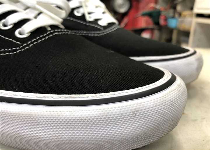 VANSのソール側面ステッチ修理、6