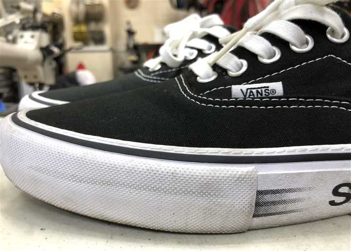 VANSのソール側面ステッチ修理、7