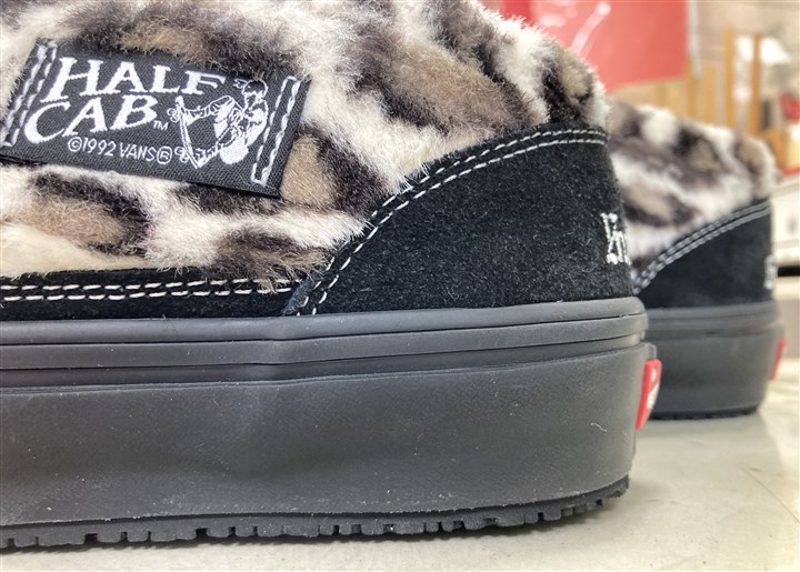 VANS【ハーフキャブ】のスニーカーソール補強、3