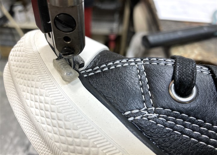 コンバースのソール側面ステッチ修理、剥がれ予防、5