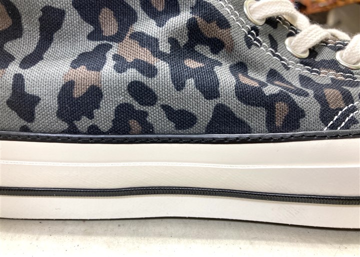 コンバースのソール側面ステッチ修理、剥がれ予防、10