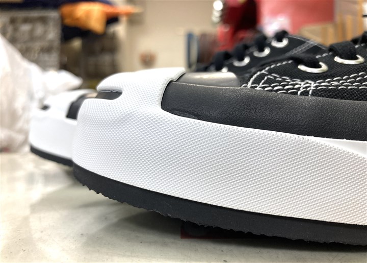 コンバース【ジャックパーセル】のスニーカーソール補強修理、2