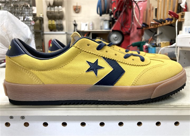 コンバースのスニーカーソール補強、4