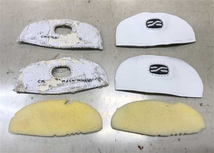 NIKEのシュータン上部の修理、1