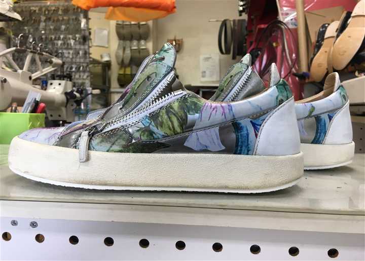 ジュゼッペ・ザノッティのスニーカー修理、6